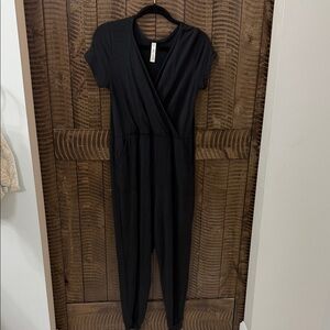 Latched Mama Classic Black Jumpsuit